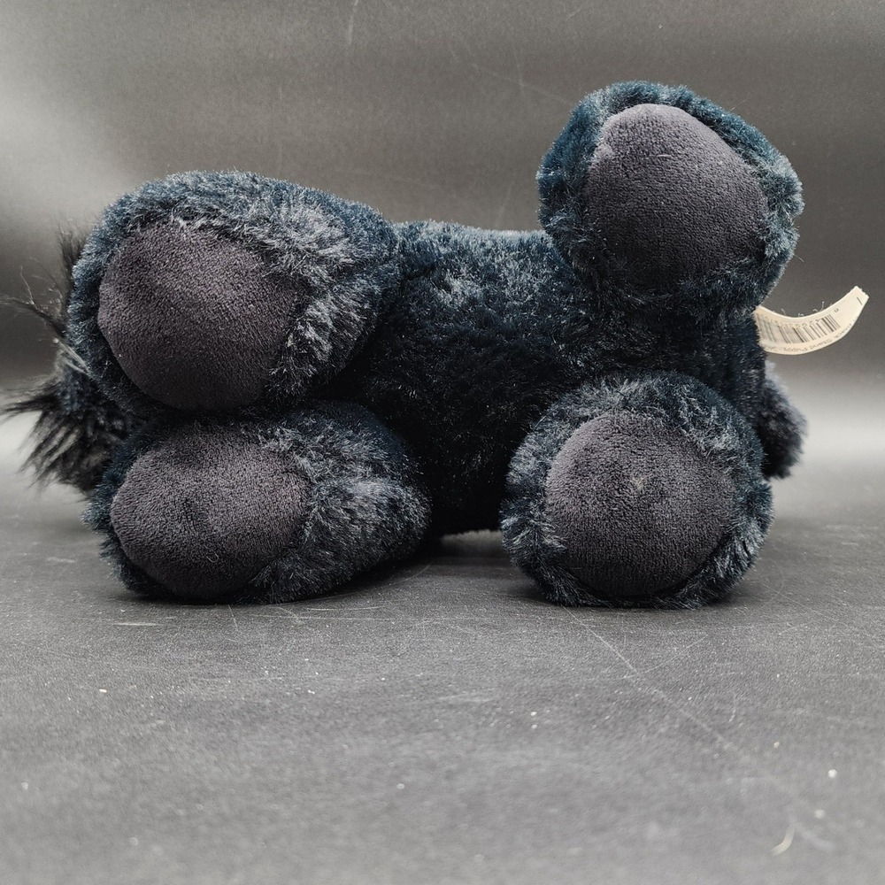 Walmart Medium Black Schnauzer Puppy Dog Plush Stuffed Animal Realistic Toy - Picture 7 of 12